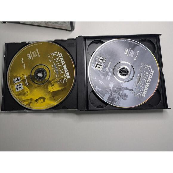 Star Wars Knights of the Old Republic PC 2003 4-Disc Set Manual & Original Box - Picture 5 of 7